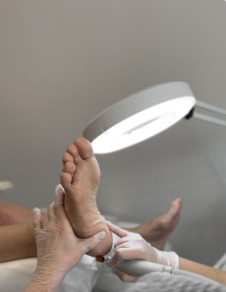 Soin podologique réalisé au cabinet